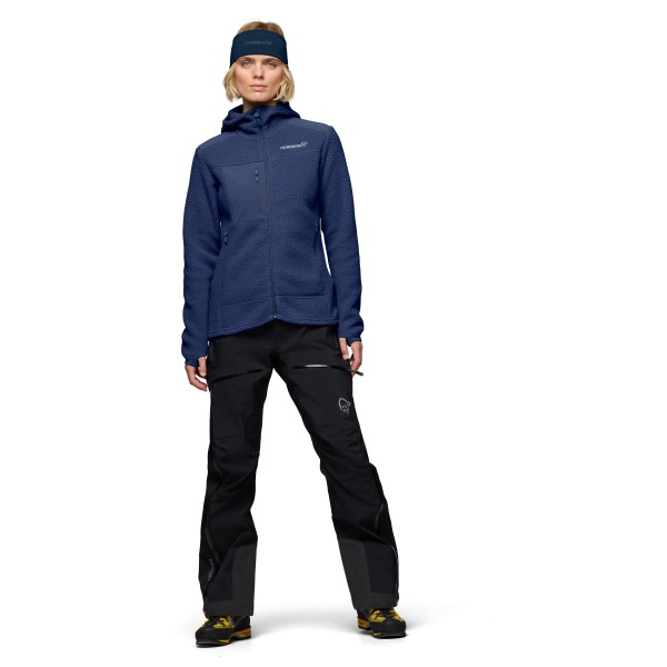 Norrøna - Women's Trollveggen Warm3 Zip Hood - Forro polar
