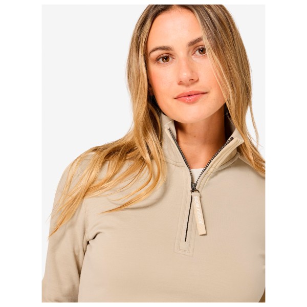 super.natural - Women's Colorado Zip Turtleneck - Merinolongsleeve