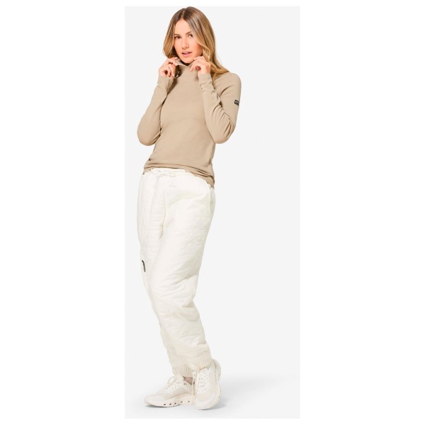 super.natural - Women's Split Brush Turtleneck - Merinolongsleeve