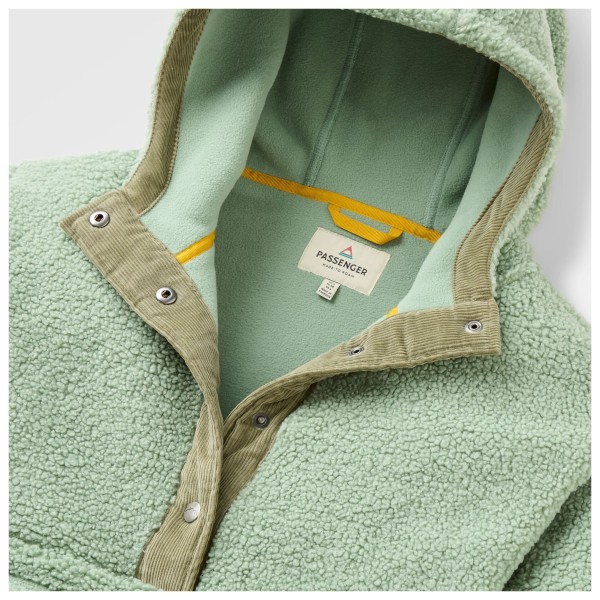 Passenger - Women's Clover Recycld Sherpa Fleece Hood Pullover - Fleecesweatere