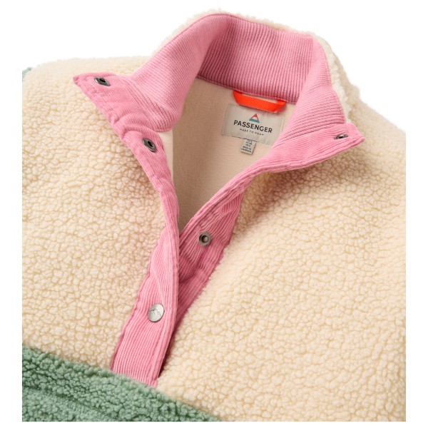 Passenger - Women's Clover Recycled Sherpa Fleece Pullover - Fleecepullover