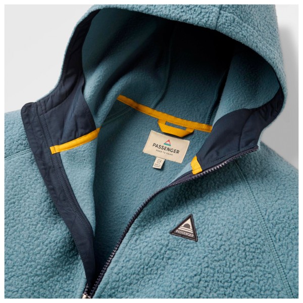Passenger - Women's Home Full Zip Recycled Hood Sherpa Fleece - Forro polar