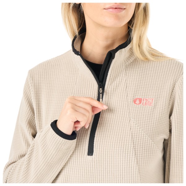 Picture - Women's Weavy 1/4 Grid Fleece - Fleecetrui