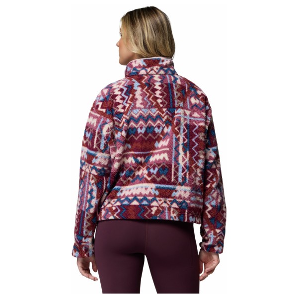 Columbia - Women's Helvetia II Printed Cropped Half Snap - Fleecepullover