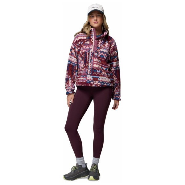 Columbia - Women's Helvetia II Printed Cropped Half Snap - Fleecepullover