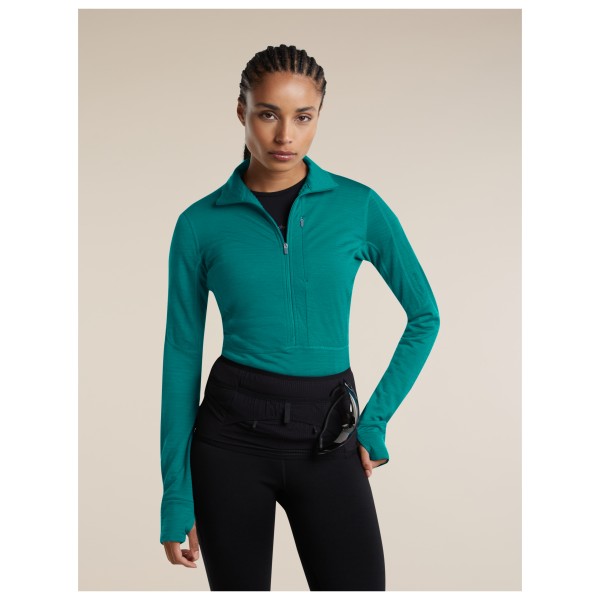 Icebreaker - Women's Merino 200 Descender L/S Half Zip - Jerséis de lana merina