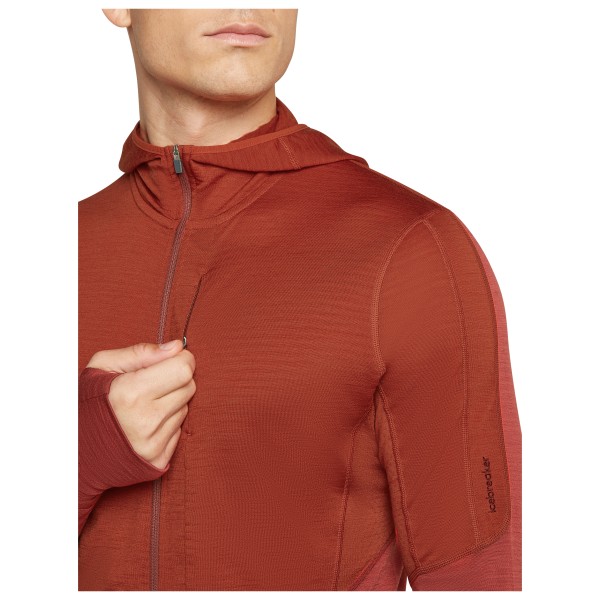 Icebreaker - Women's Merino 200 Realfleece Descender L/S Zip - Chaqueta de merino