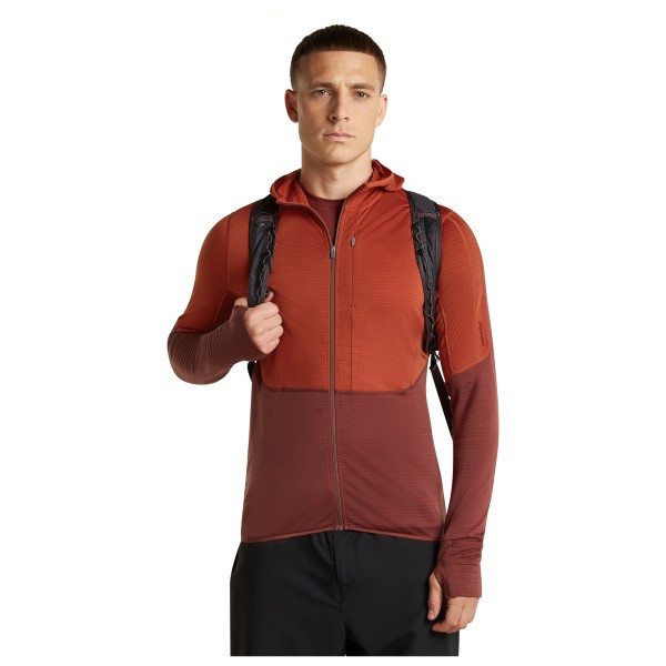 Icebreaker - Women's Merino 200 Realfleece Descender L/S Zip - Chaqueta de merino