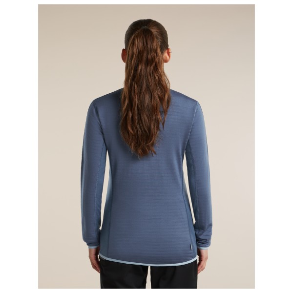 Icebreaker - Women's Merino 300 Realfleece Desc L/S Zip - Merinowollen vest