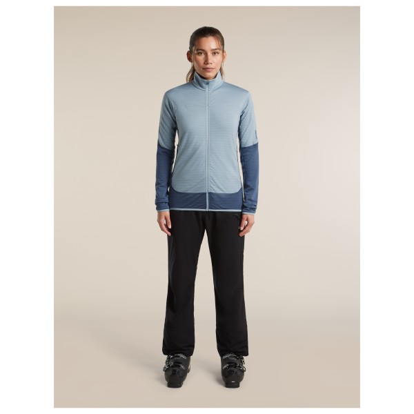 Icebreaker - Women's Merino 300 Realfleece Desc L/S Zip - Merinowollen vest