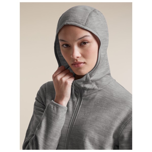 Icebreaker - Women's Merino 360 Realfleece Elemental L/S Zip - Chaqueta de merino