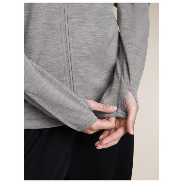 Icebreaker - Women's Merino 360 Realfleece Elemental L/S Zip - Chaqueta de merino