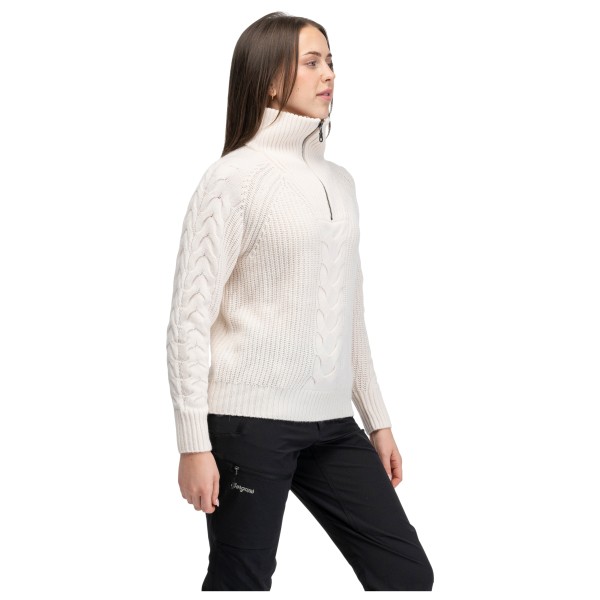 Bergans - Women's Milde Knitted Wool Half Zip - Merino sweatere