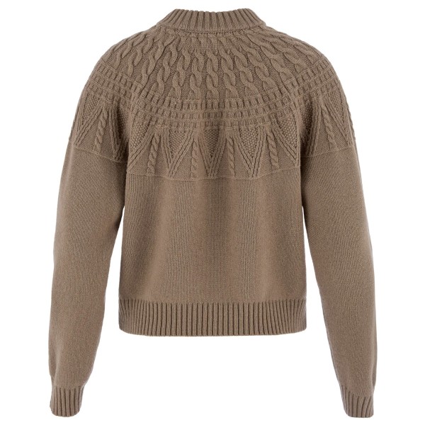Fjällräven - Women's Övik Solid Jacquard Knit - Ullpullover