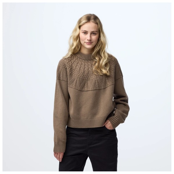 Fjällräven - Women's Övik Solid Jacquard Knit - Ullpullover