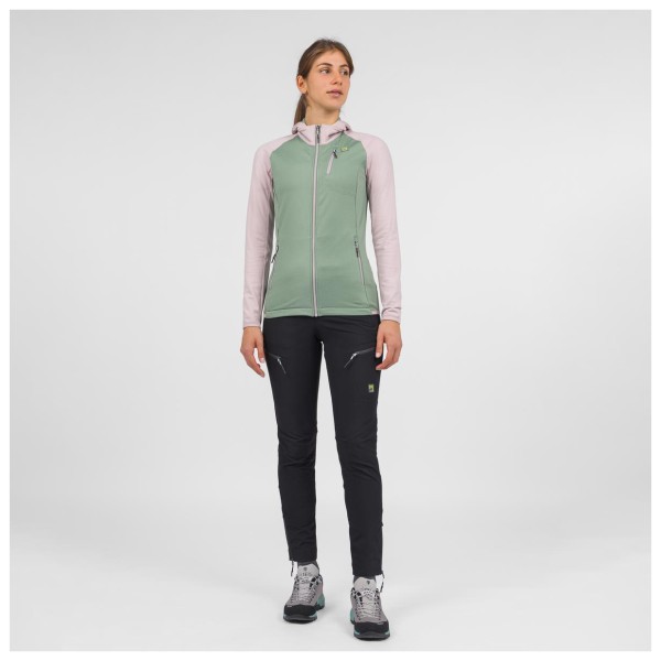 Karpos - Women's Odle Evo Hoodie Full Zip Fleece - Forro polar