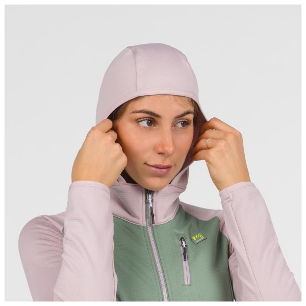 Karpos - Women's Odle Evo Hoodie Full Zip Fleece - Forro polar