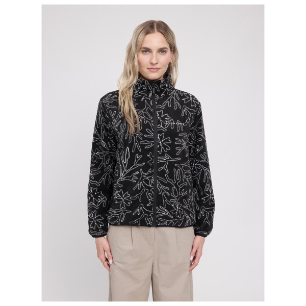 Mazine - Women's Printed Fleece Zip Jacket - Forro polar