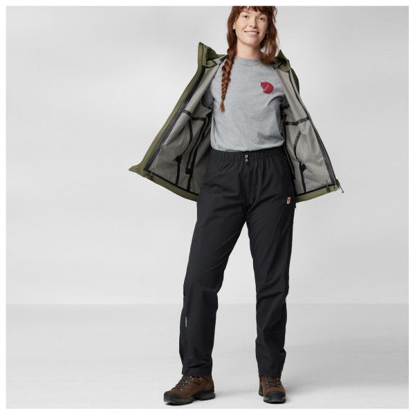 Fjällräven - Women's HC Hydratic Trail Trousers - Regnbyxa