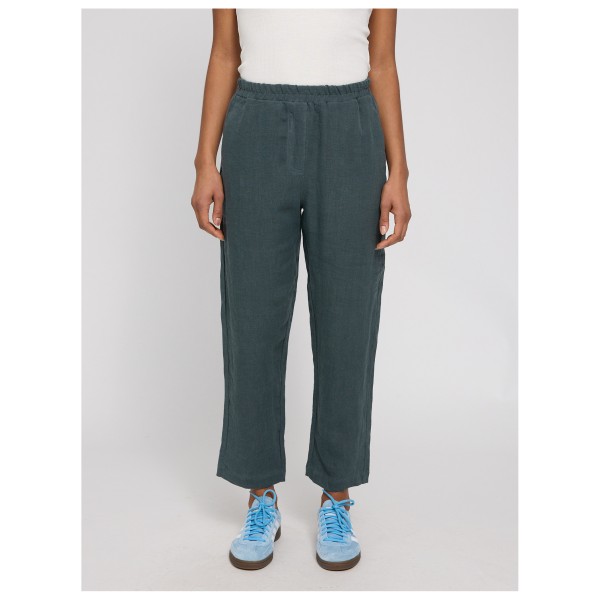 Mazine - Women's Straight Leg Linen Pants - Casual trousers