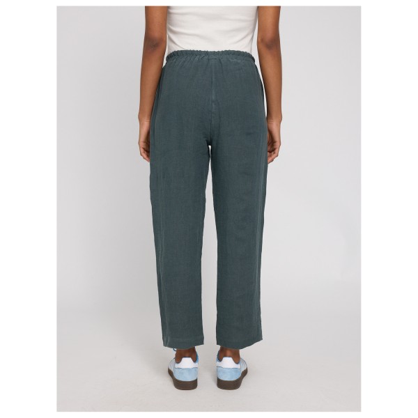 Mazine - Women's Straight Leg Linen Pants - Casual trousers