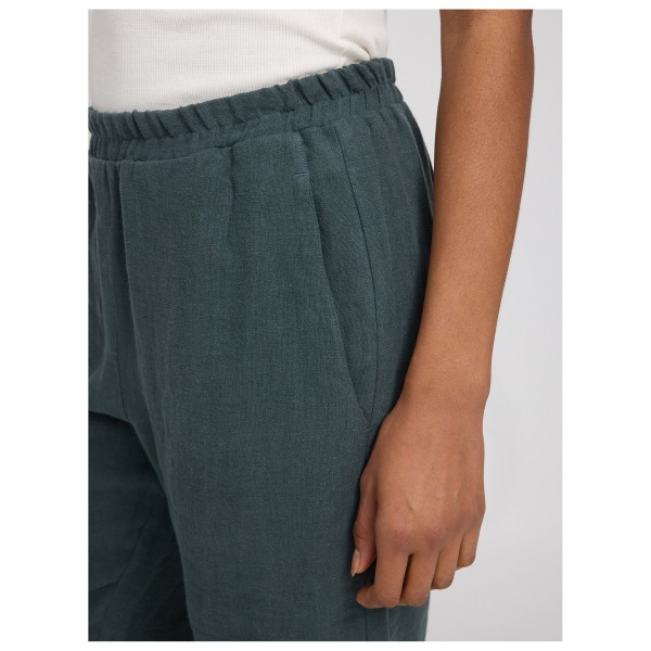 Mazine - Women's Straight Leg Linen Pants - Casual trousers