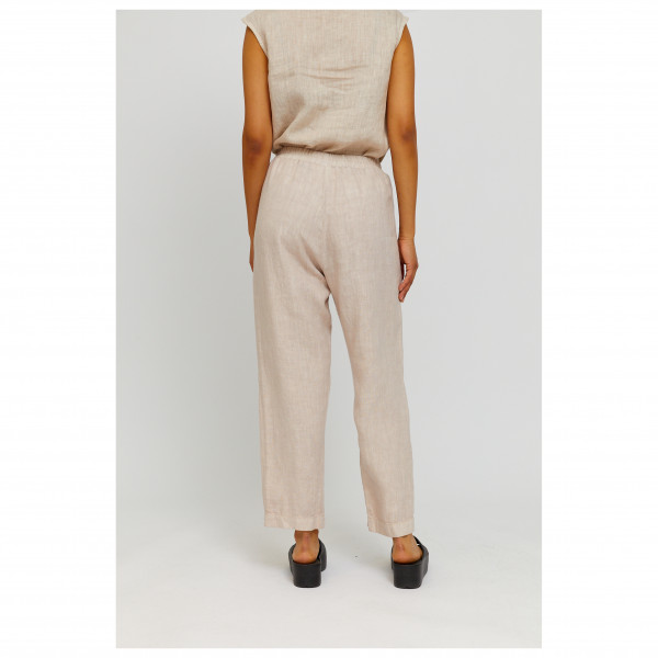 Mazine - Women's Straight Leg Linen Pants - Pantalones de ocio