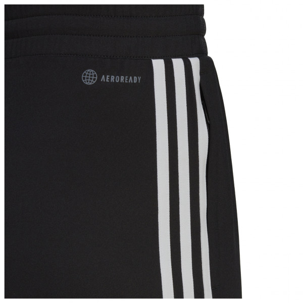 adidas - Women's Aeroready Knit Taped 3-Stripes Pants - Pantalones de deporte