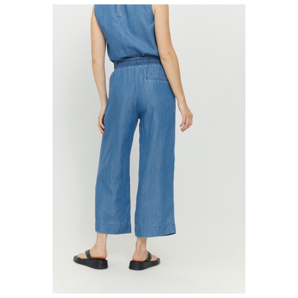 Mazine - Women's Wide Leg Tencel Pants Elastic - Casual trousers