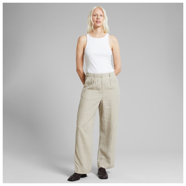 DEDICATED - Women's Pants Vickleby Linen - Vrijetijdsbroek
