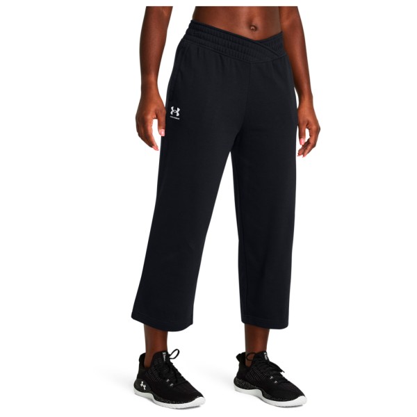 Under Armour - Women's Rival Terry Crop Wide Leg - Pantalones de deporte