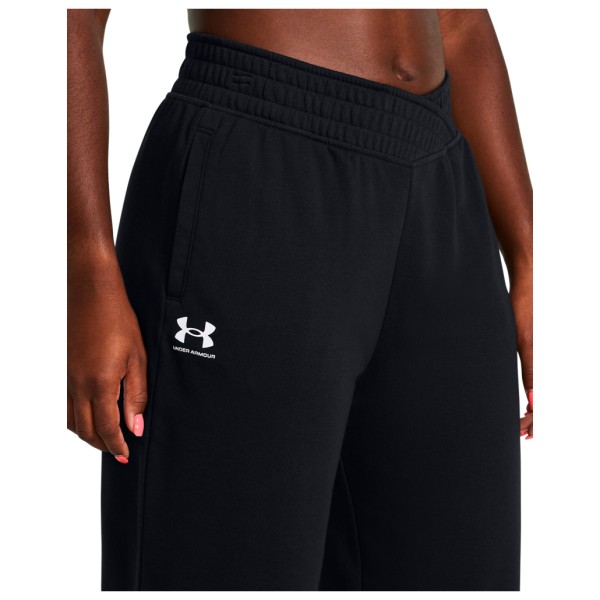 Under Armour - Women's Rival Terry Crop Wide Leg - Pantalones de deporte