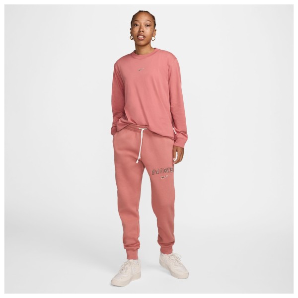 Nike - Women's NSW Phoenix Fleece MR Standard Logo Pant - Pantalones de deporte