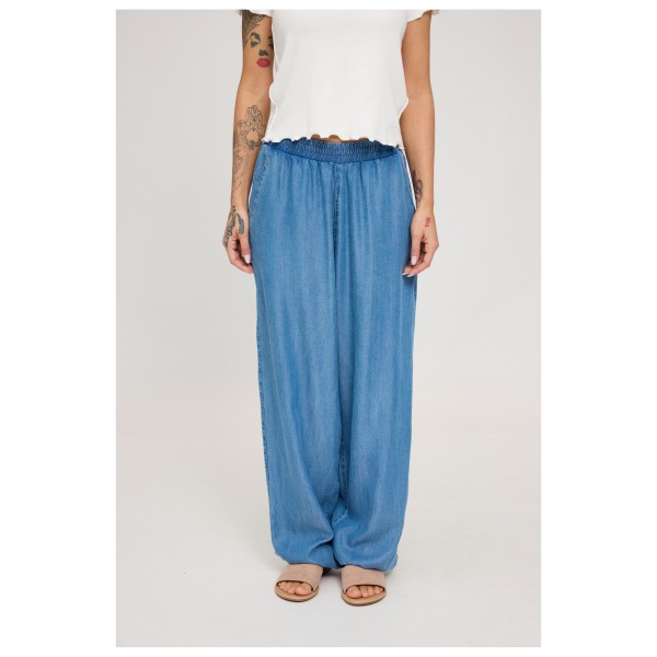 Mazine - Women's Denim Parachute Pants - Pantalones de ocio