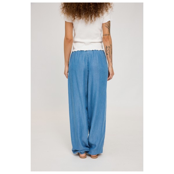 Mazine - Women's Denim Parachute Pants - Pantalones de ocio