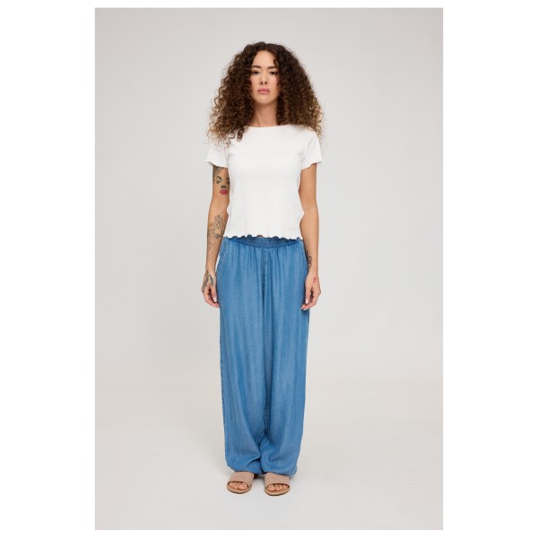 Mazine - Women's Denim Parachute Pants - Pantalones de ocio