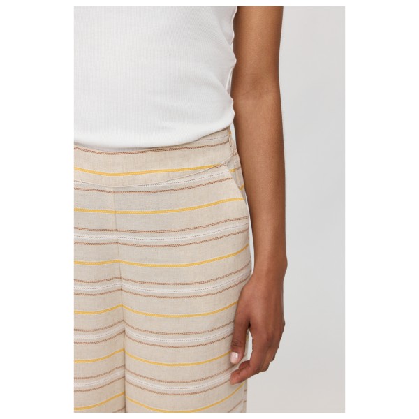 Mazine - Women's Striped Linen-Mix Pants - Pantalones de ocio