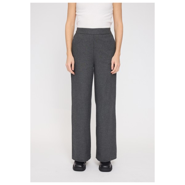 Mazine - Women's Wide Leg Flannel Pants - Casual trousers