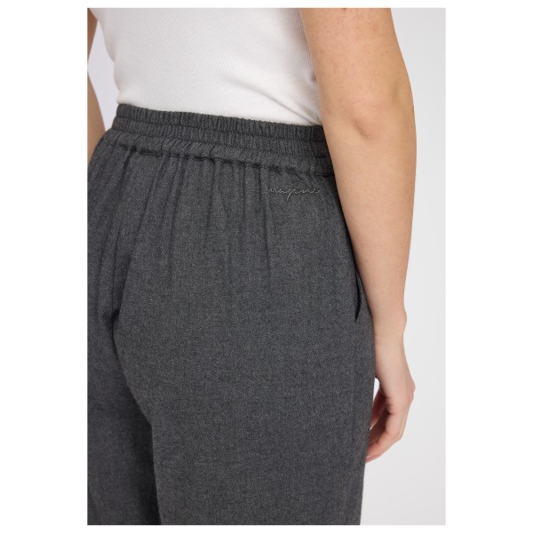 Mazine - Women's Wide Leg Flannel Pants - Casual trousers
