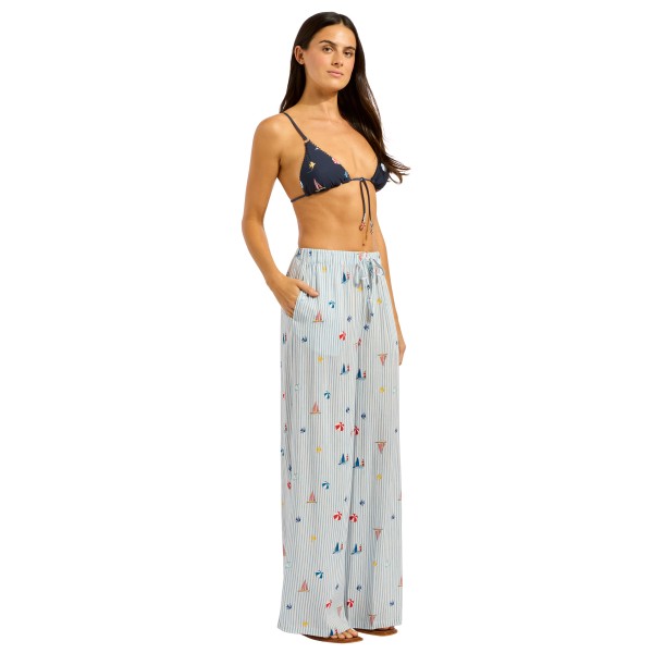 Seafolly - Beach Club Wide Leg Pant - Pantalones de ocio