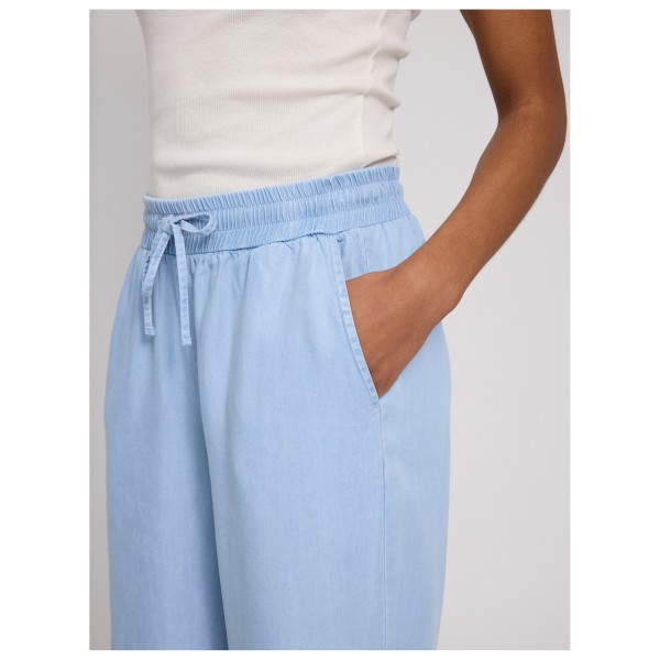 Mazine - Women's Wide Leg Tencel Elastic - Casual trousers