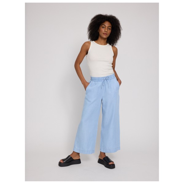 Mazine - Women's Wide Leg Tencel Elastic - Freizeithose