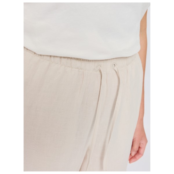 Mazine - Women's Drawstring Linen Pants - Fritidsbukser