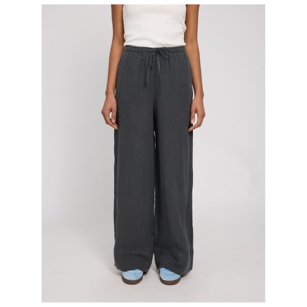 Mazine - Women's Drawstring Linen Pants - Pantalones de ocio