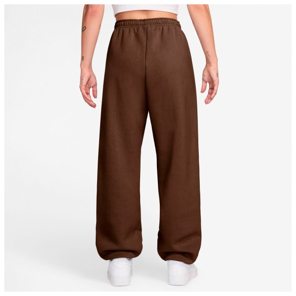Nike - Women's Studio Fleece MW HR Oversize Cuffed Pant - Pantalones de deporte