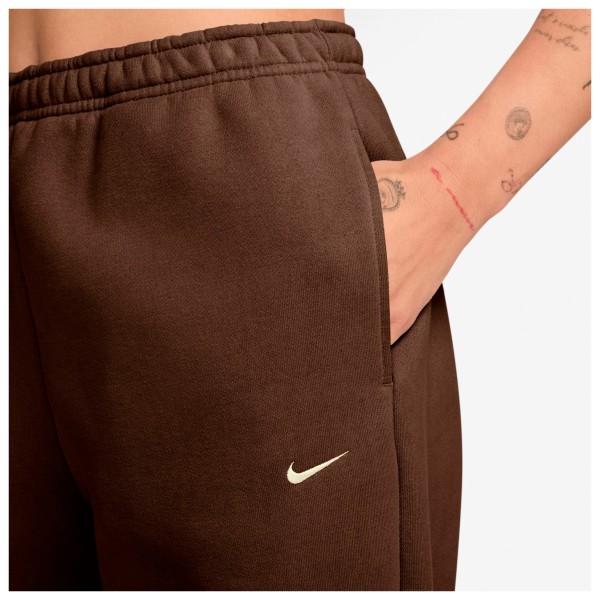 Nike - Women's Studio Fleece MW HR Oversize Cuffed Pant - Pantalones de deporte