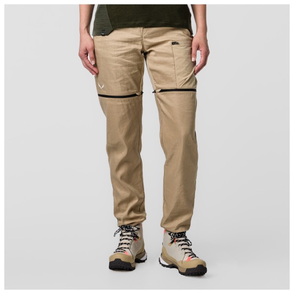 Salewa - Women's Puez Hemp DST 2/1 Pant - Pantaloni zip off