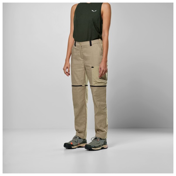 Salewa - Women's Puez Hemp DST 2/1 Pant - Pantaloni zip off