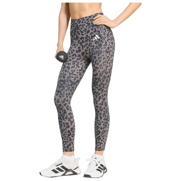 adidas - Women's Optimé Essentials Leopard 7/8 Leggings - Legging