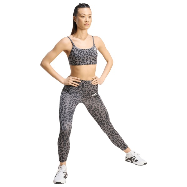 adidas - Women's Optimé Essentials Leopard 7/8 Leggings - Leggings